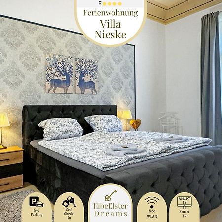 Ferienwohnung Villa Nieske - Jugendstil Denkmal, Free Wlan & Parken, Self Check-In, Smart-Tv Herzberg  Екстериор снимка